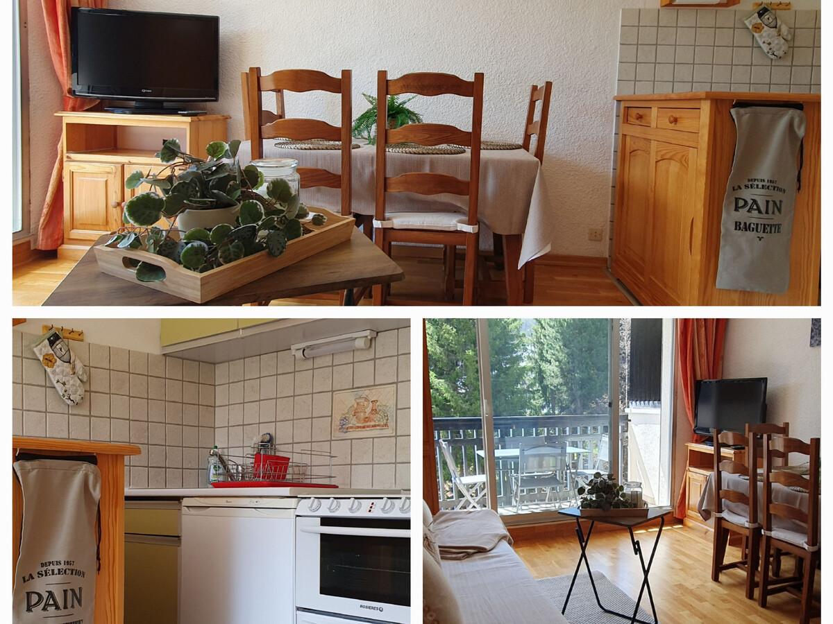 Studio 4 pers. Serre Chevalier, balcon, parking privé - Photo 13