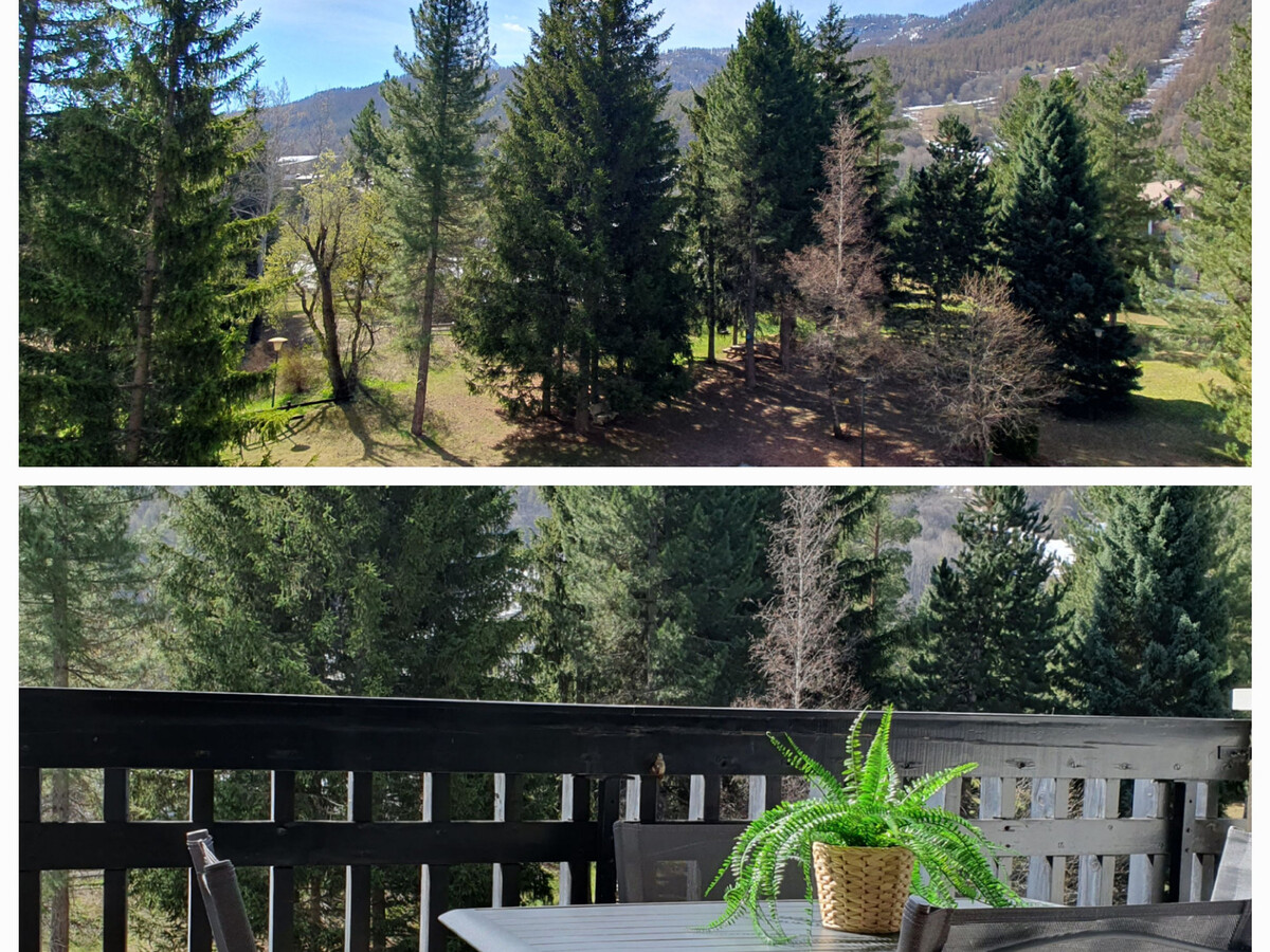 Studio 4 pers. Serre Chevalier, balcon, parking privé - Photo 14