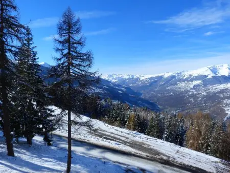 2 pièces avec balcon plein Sud-Ouest, pistes à 100 m, Arc 1800 : photo 3