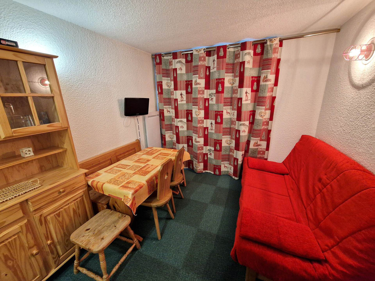 Studio 3 pers sud avec balcon à Valfréjus - Photo 11