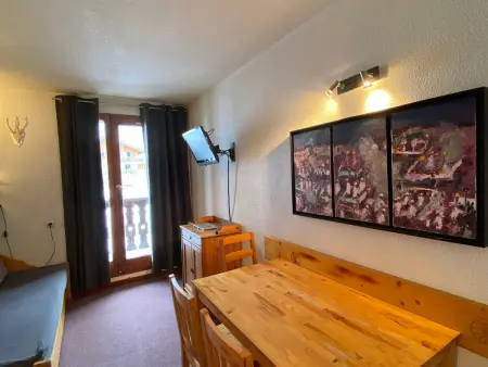 Studio de 17m² pour 3 pers, balcon, Valfréjus, Appartement 3 personnes à Valfréjus - Photo 6