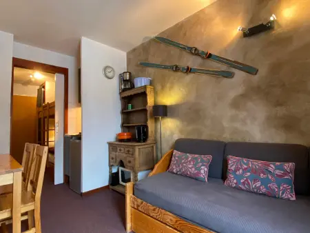 Studio de 17m² pour 3 pers, balcon, Valfréjus, Appartement 3 personnes à Valfréjus - Photo 12