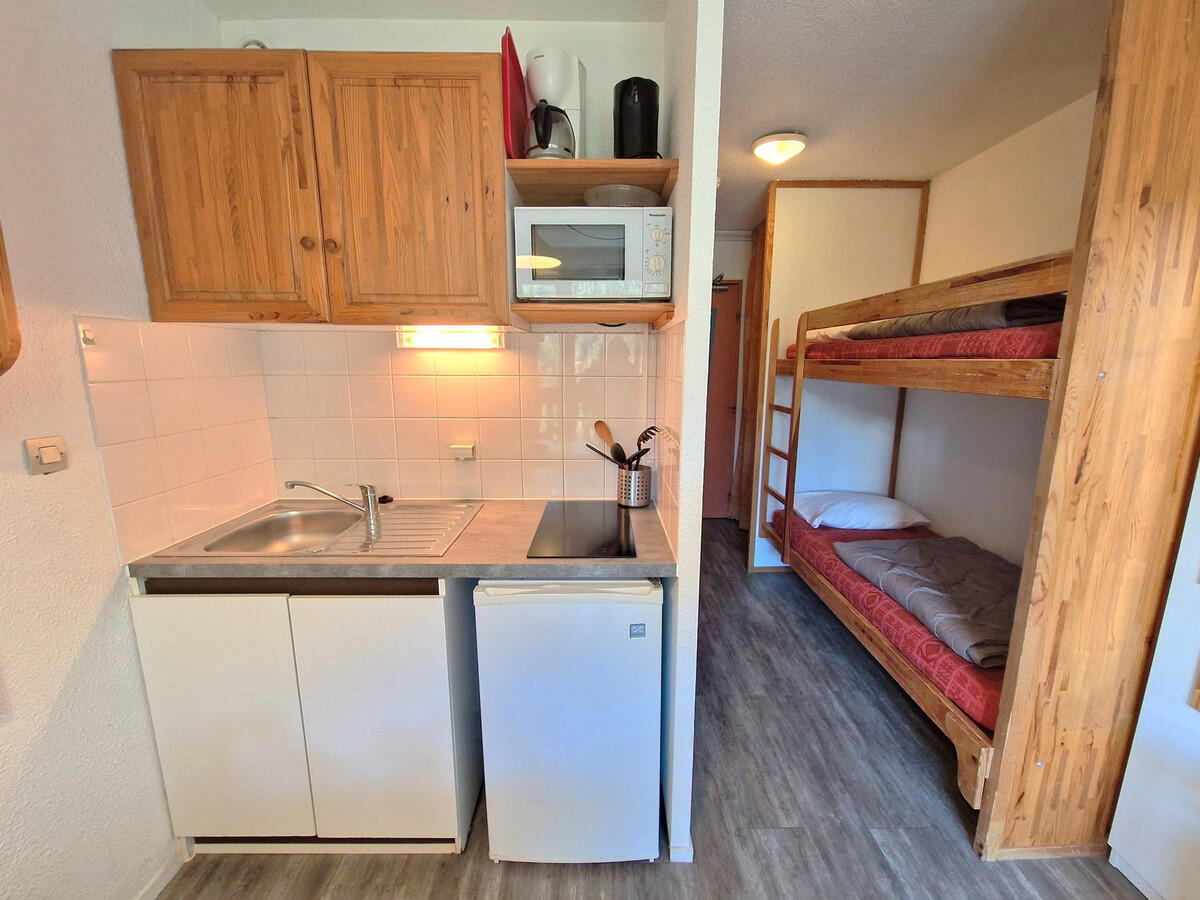 Studio 4 pers. balcon Vanoise à Valfréjus - Photo 5