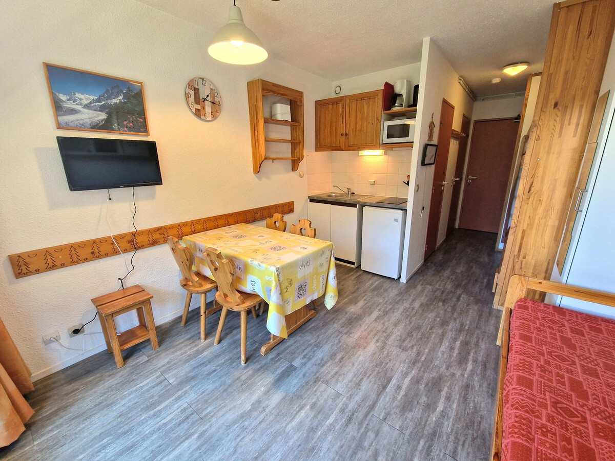 Studio 4 pers. balcon Vanoise à Valfréjus - Photo 9