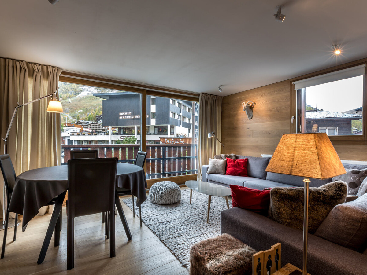 Charmant appartement 2 chambres, centre Val-d'Isère, proche pistes, WIFI inclus - Photo 3