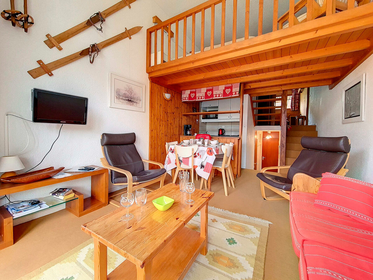 Duplex 37m² aux pieds des pistes, balcon Sud/Ouest - Photo 1