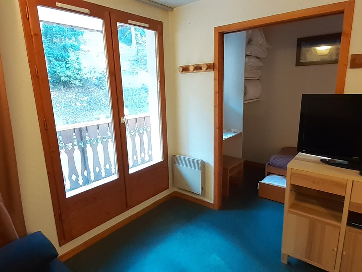 Studio cabine 4 pers avec balcon, cœur de station - Photo 6