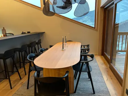 Appartement 109 m² Méribel, 4 chambres, vue vallée : photo 4