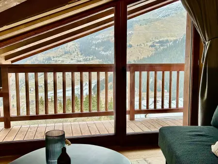 Appartement 109 m² Méribel, 4 chambres, vue vallée : photo 17