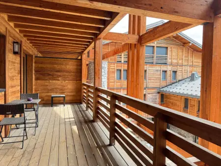 Appartement standing 2 chambres, terrasse et garage, Les Gets centre : photo 12