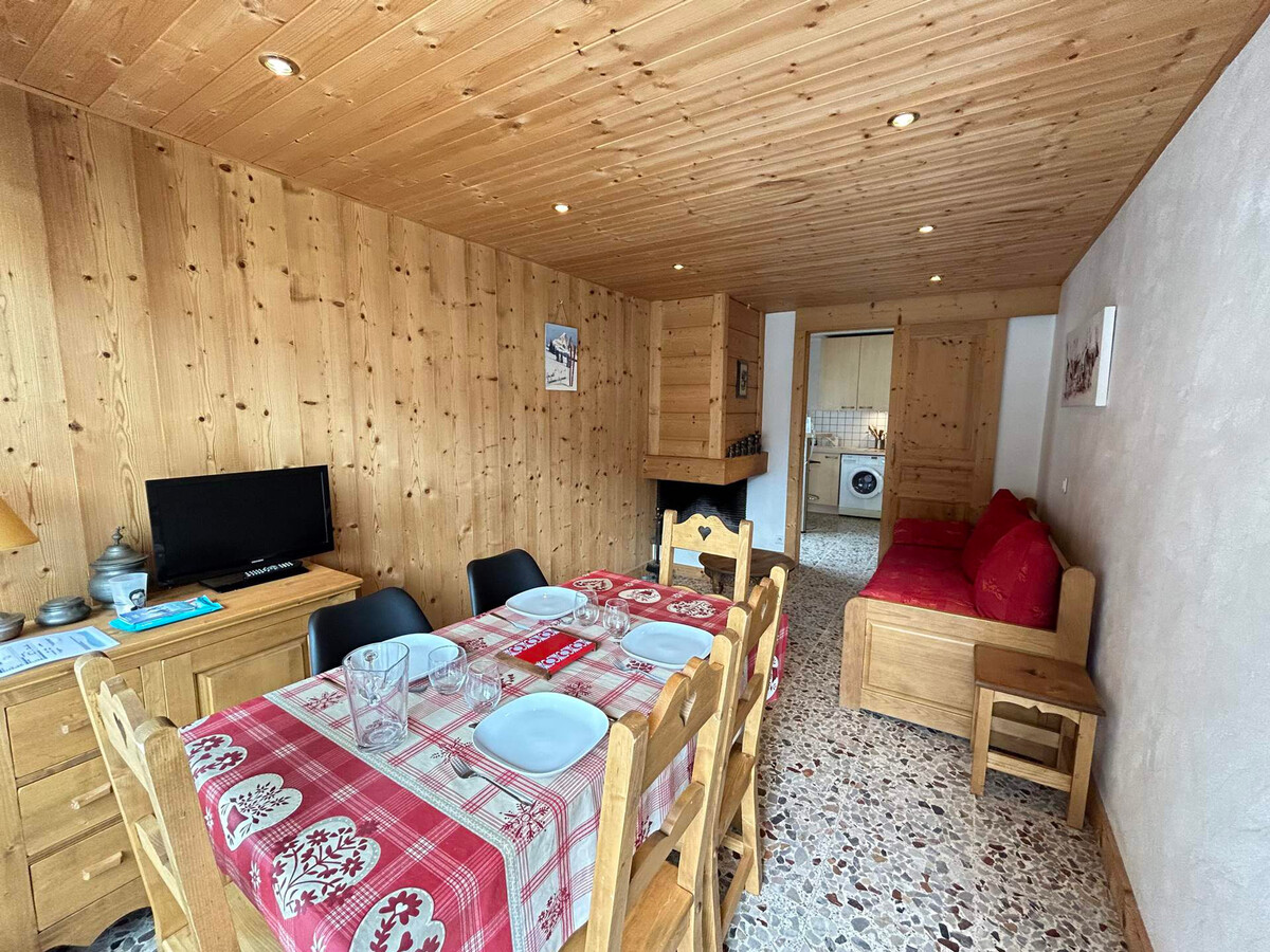 Appartement 4 pers. aux Gets - Terrasse, cheminée - Photo 2