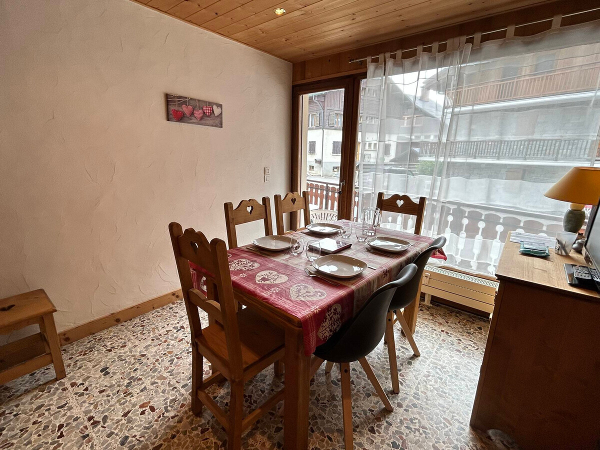 Appartement 4 pers. aux Gets - Terrasse, cheminée - Photo 3