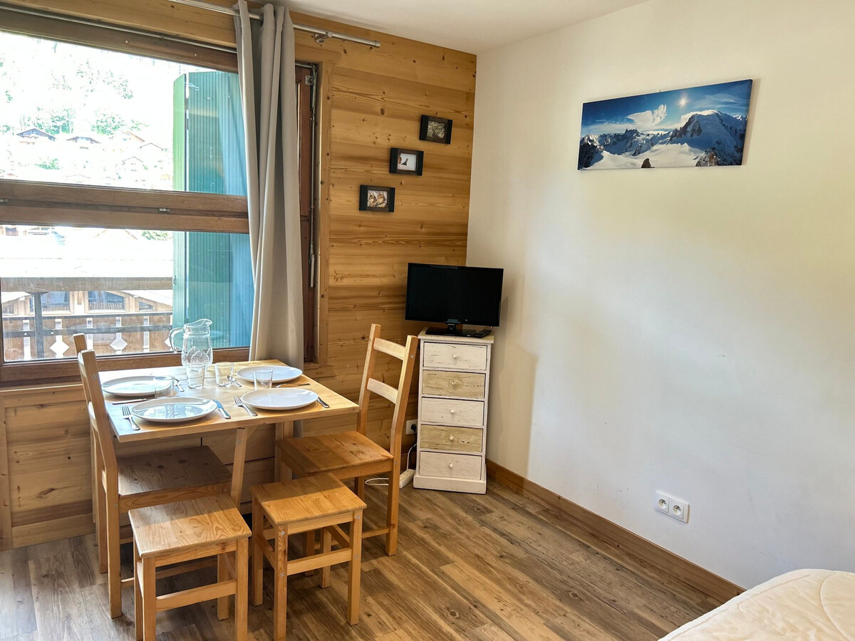 Studio 4 pers. aux Gets, face aux pistes, balcon - Photo 2