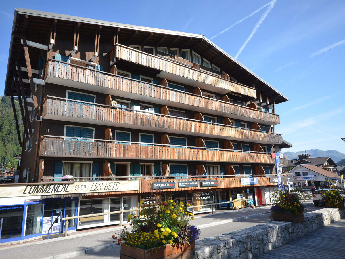 Studio 4 pers. aux Gets, face aux pistes, balcon - Photo 9