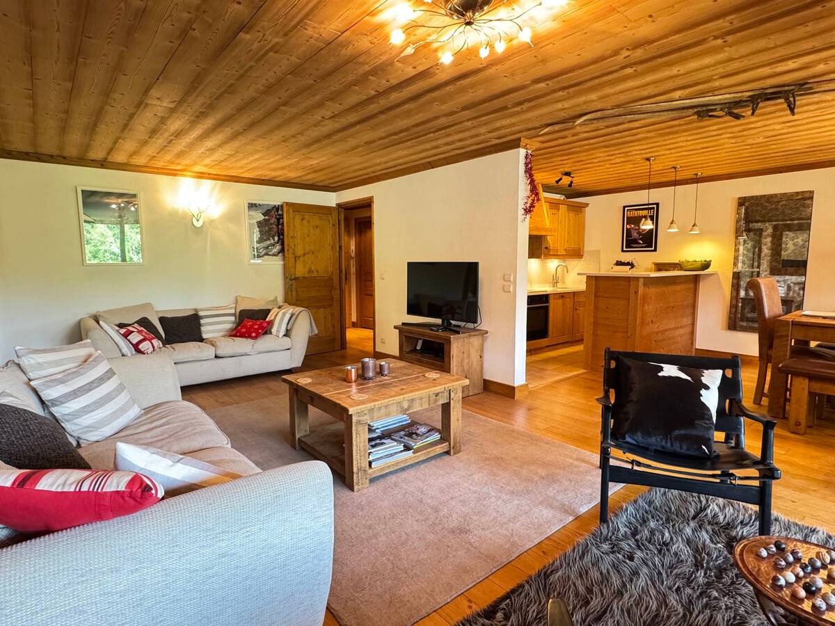 Appartement 3 chambres balcon, 300 m des pistes Les Gets - Photo 2