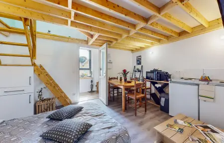 Appartement 2 niveaux en ancienne forge, parc Normandie-Maine : photo 3