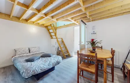 Appartement 2 niveaux en ancienne forge, parc Normandie-Maine : photo 4