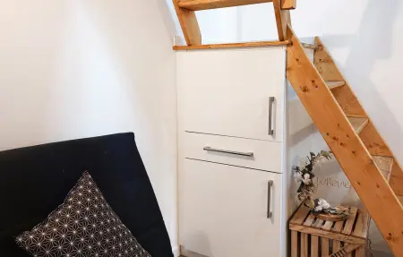 Appartement 2 niveaux en ancienne forge, parc Normandie-Maine : photo 13