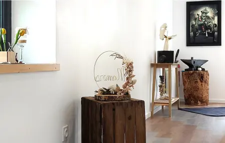 Appartement 2 niveaux en ancienne forge, parc Normandie-Maine : photo 14