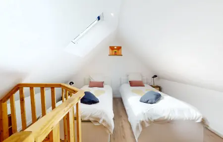Appartement 2 niveaux en ancienne forge, parc Normandie-Maine : photo 15