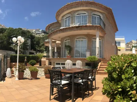 Villa en front de mer avec piscine privée à Cullera, Cap Blanc : photo 3