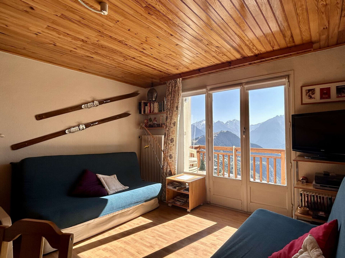 Appartement 2 pièces Huez, skis aux pieds, près télésiège - Photo 1