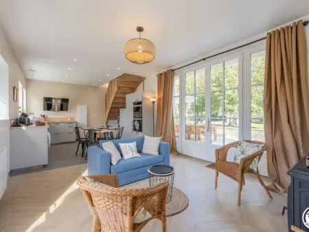 Gîte 65m² avec vue château, parc privé et animaux acceptés : photo 5