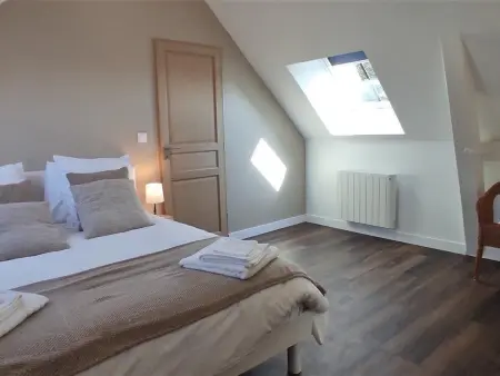 Gîte 65m² avec vue château, parc privé et animaux acceptés : photo 19