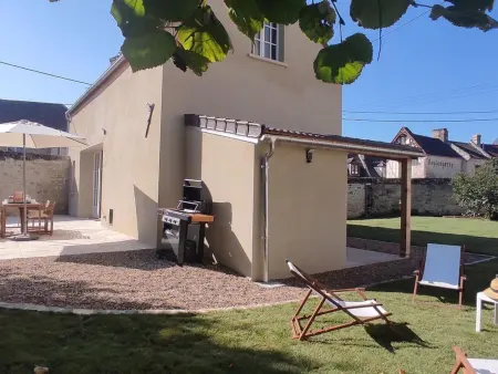 Gîte 65m² avec vue château, parc privé et animaux acceptés : photo 23