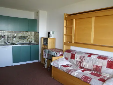 Location appartement à Les Adrets Prapoutel, Studio 3 couchages au pied des pistes