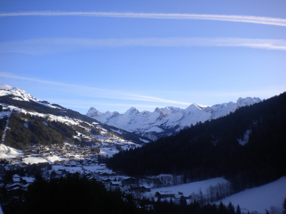 Appartement 8 pers. Grand-Bornand, vue Aravis et parking - Photo 8