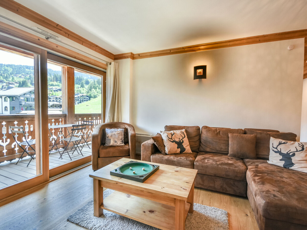 T4 80m² centre Les Gets, terrasse, 2 parkings garage - Photo 2