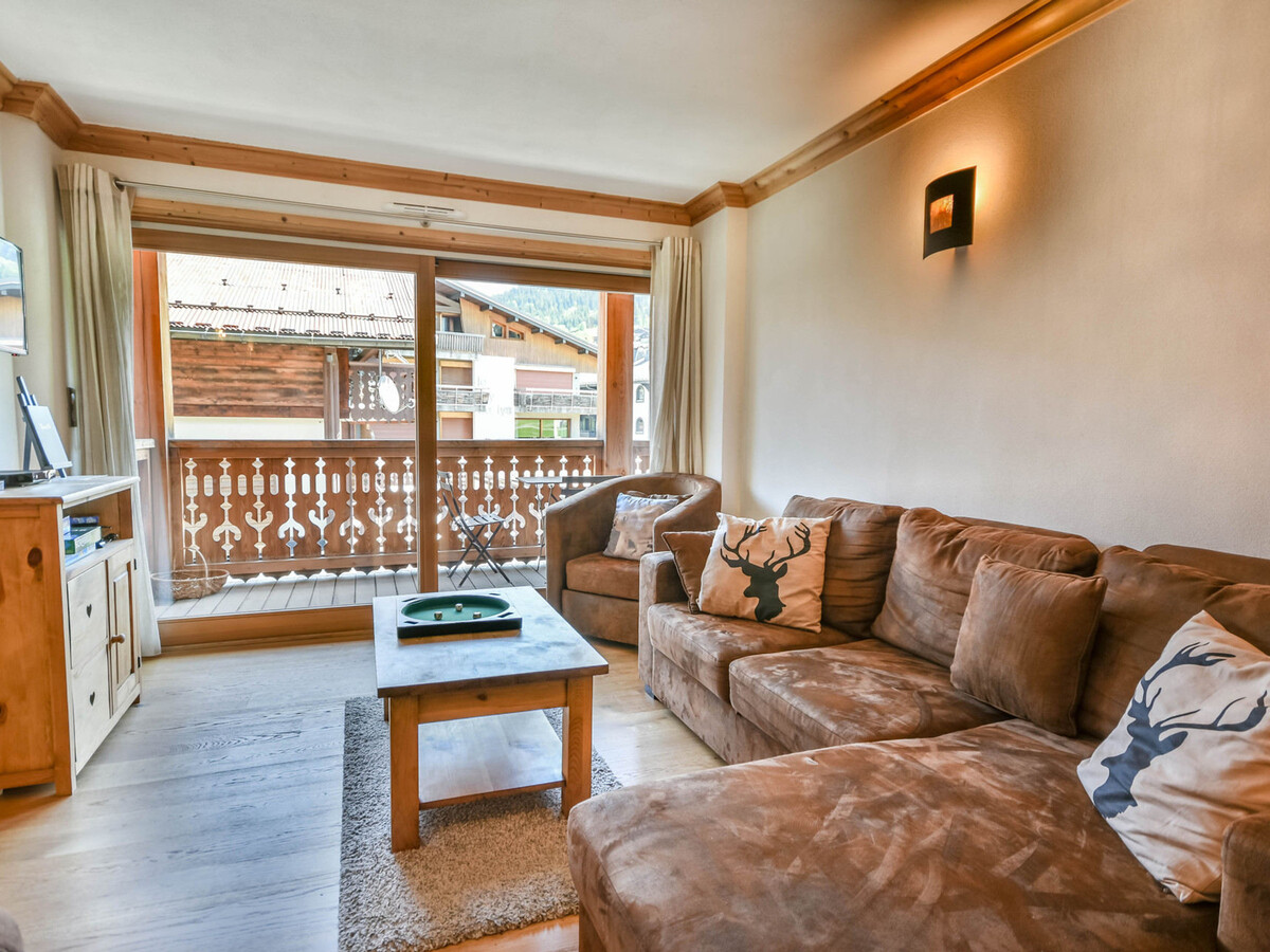 T4 80m² centre Les Gets, terrasse, 2 parkings garage - Photo 3