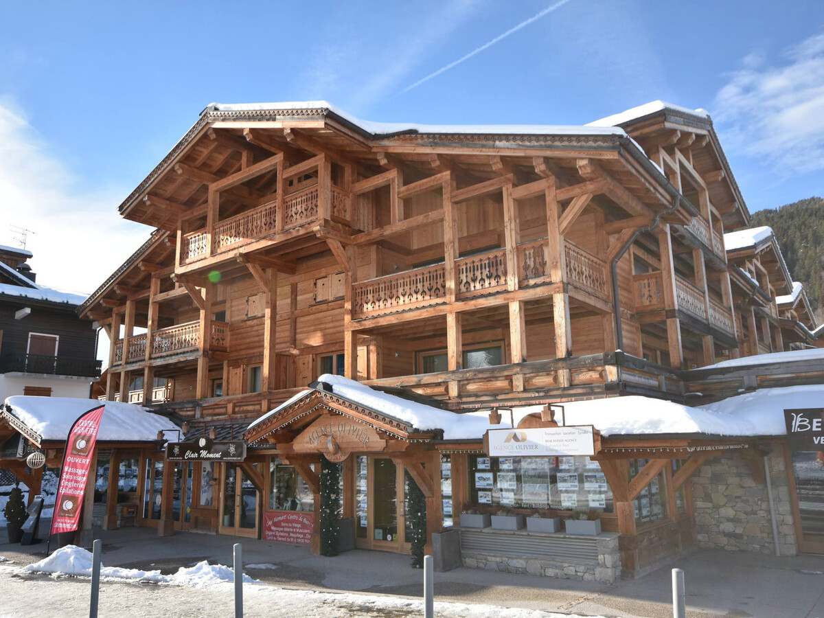T4 80m² centre Les Gets, terrasse, 2 parkings garage - Photo 13