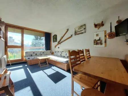 Appartement 2 pièces avec balcon aux Arcs 1800, pistes à 100 m : photo 3