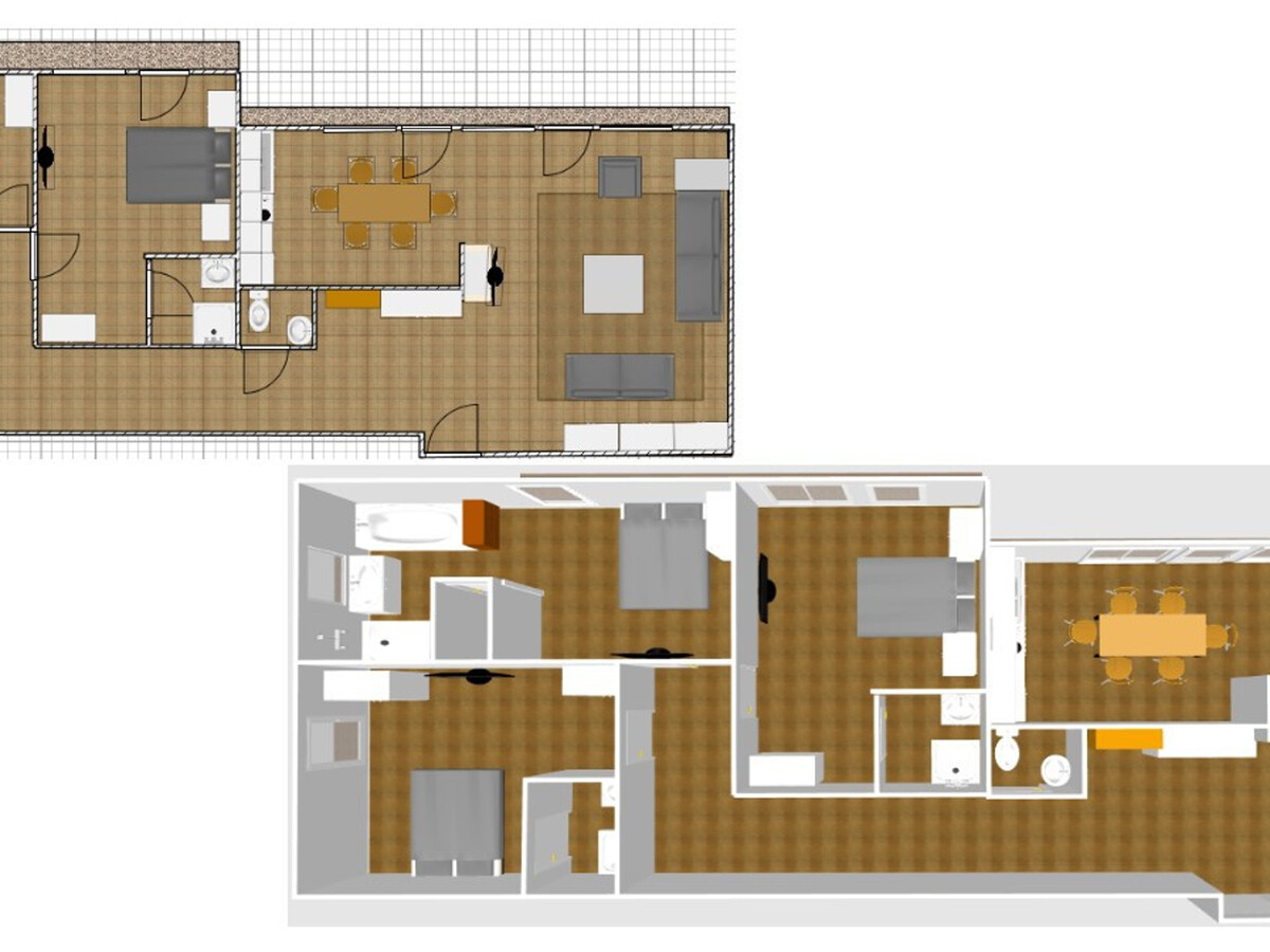 Appartement 100m² au pied des pistes avec retour à ski - Photo 16