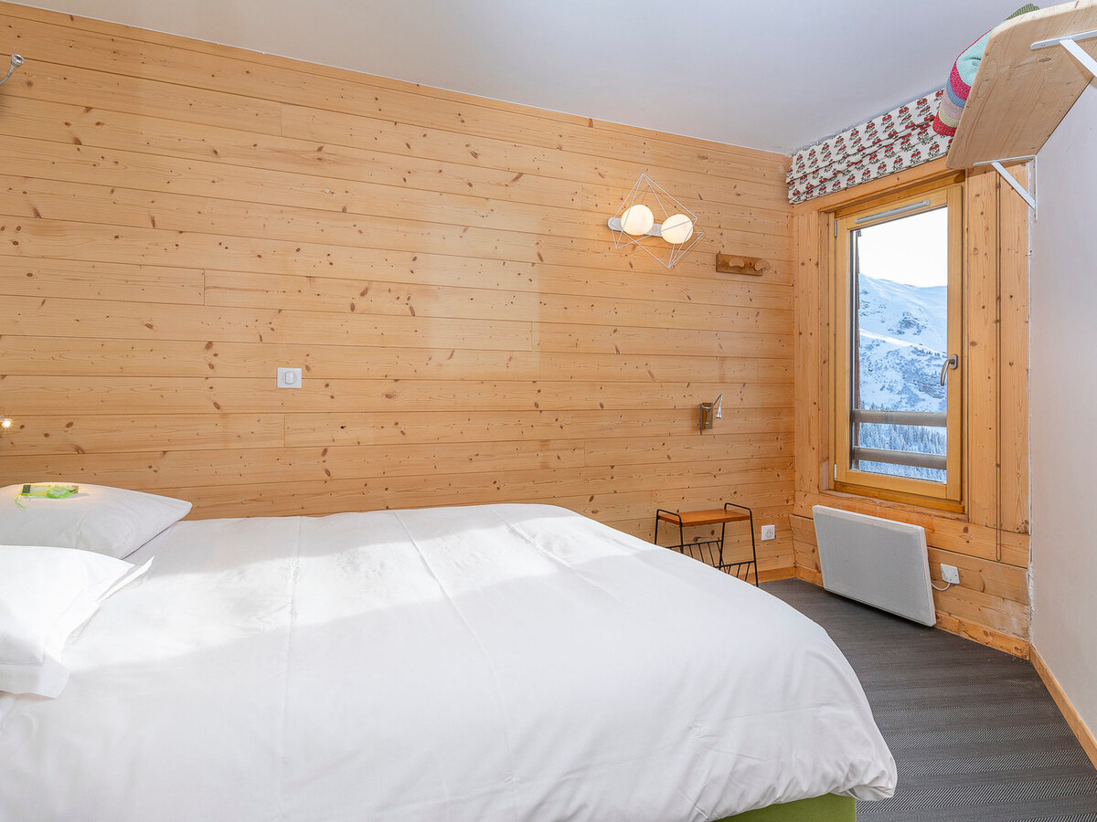 Appartement 2 pièces Avoriaz, balcon sud et cheminée - Photo 9