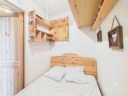 Studio 27m² 4/5 pers avec balcon, parking et skis à la Rosière : photo 9