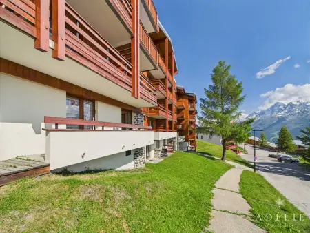Studio 27m² 4/5 pers avec balcon, parking et skis à la Rosière : photo 11