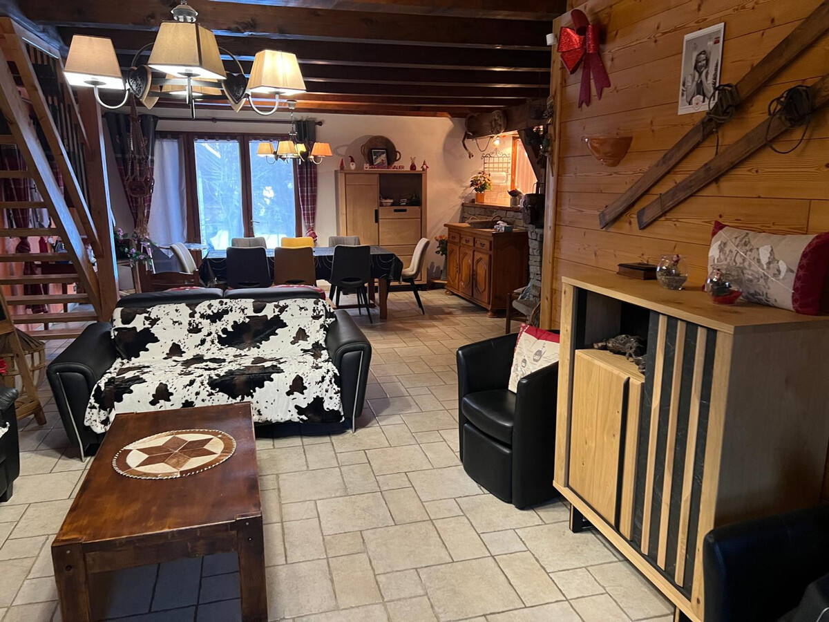 Chalet 8 pers, 3 chambres, cheminée et BBQ au Monêtier - Photo 5