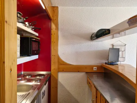 Appartement 2 pièces, 5 pers, animaux admis, Wi-Fi, Arc 1800 : photo 4