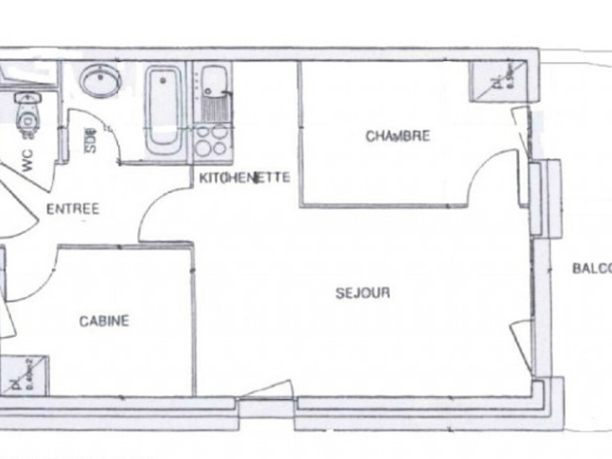 Appartement 40m² balcon sud aux Menuires, 5 pers - Photo 16