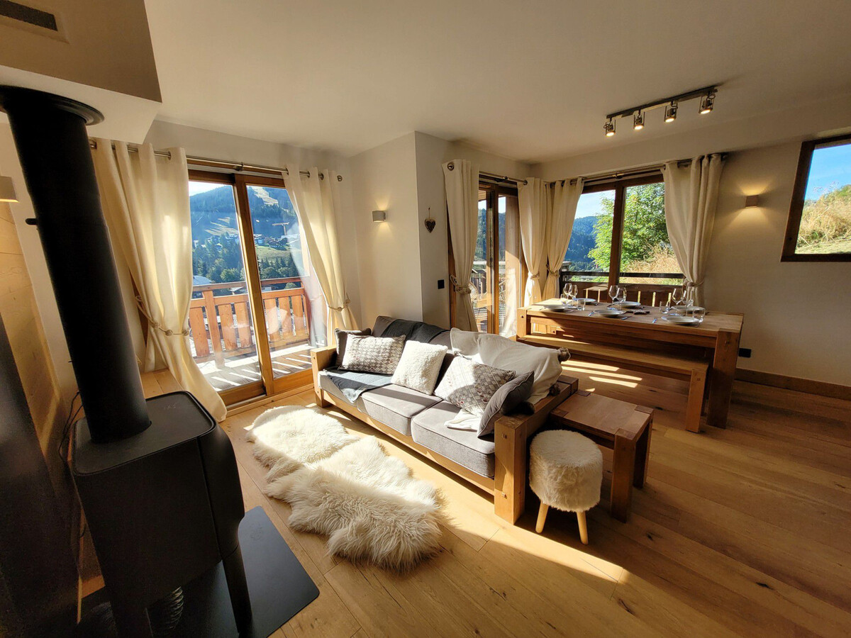 Appartement triplex 6 pers. aux Gets, vue station et parking - Photo 1