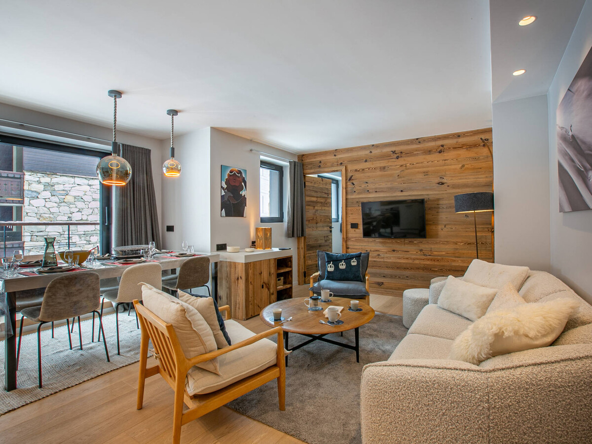 T3 58m² terrasse sud, skis aux pieds à Val-d'Isère - Photo 1
