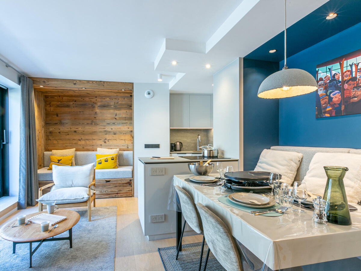 Appartement 4 pers. avec garage et terrasse, skis aux pieds à Val-d'Isère - Photo 2