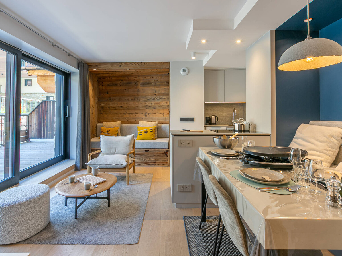 Appartement 4 pers. avec garage et terrasse, skis aux pieds à Val-d'Isère - Photo 6