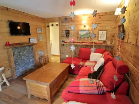 Confortable T2 à Arêches-Beaufort, 3-4 pers., terrasse, parking, proche commerces et navette ski : photo 11