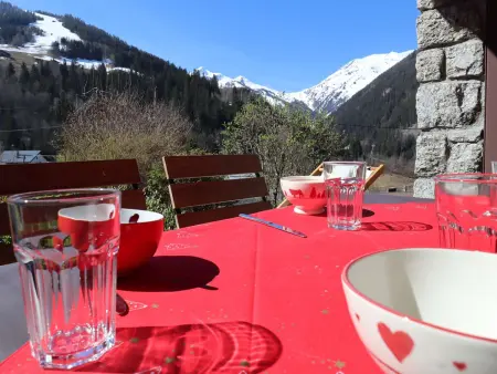 Confortable T2 à Arêches-Beaufort, 3-4 pers., terrasse, parking, proche commerces et navette ski : photo 14