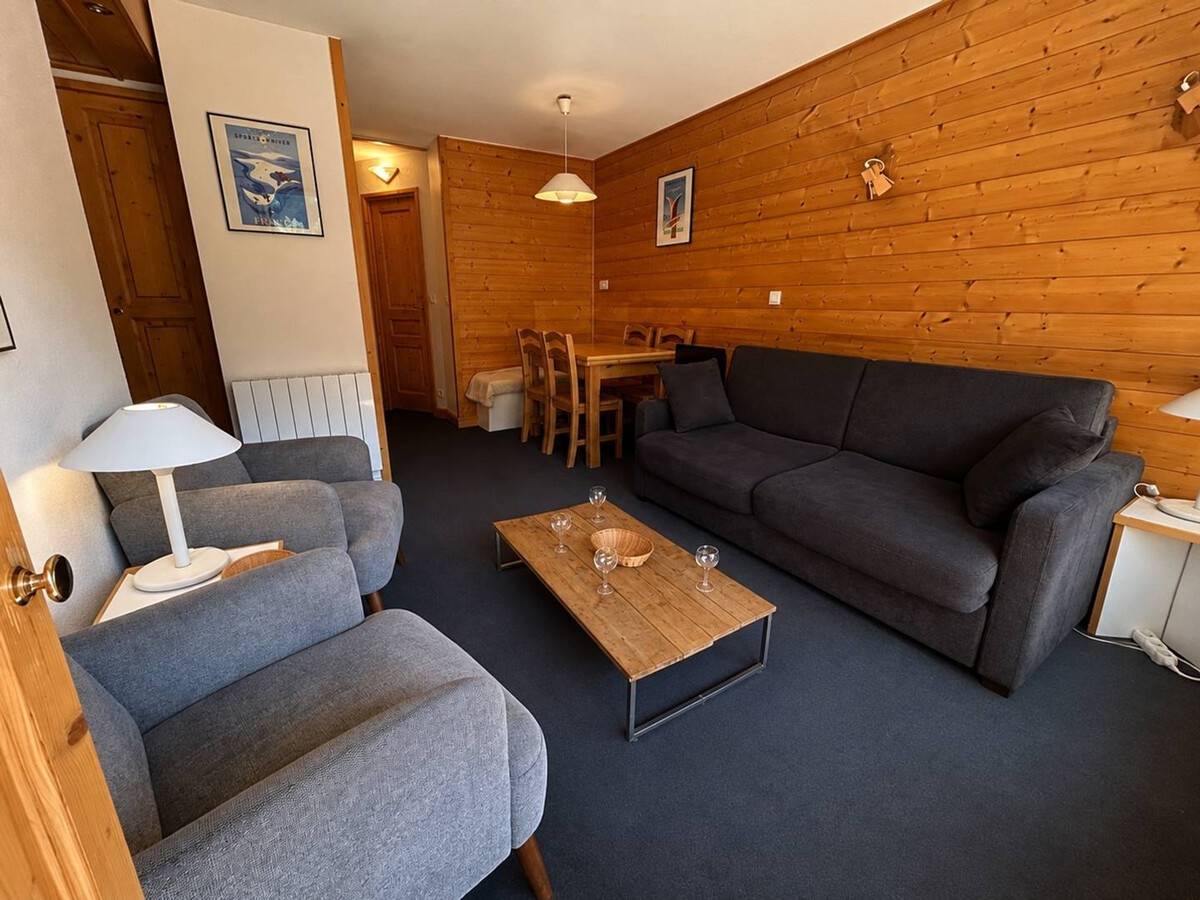 Appartement 6 pers. Méribel Mottaret, skis aux pieds - Photo 1