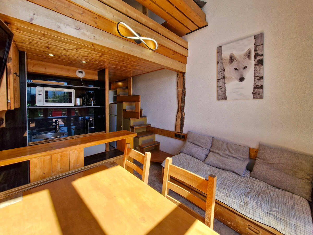 Duplex 33 m² skis aux pieds, balcon Sud-Ouest, 5 pers - Photo 4